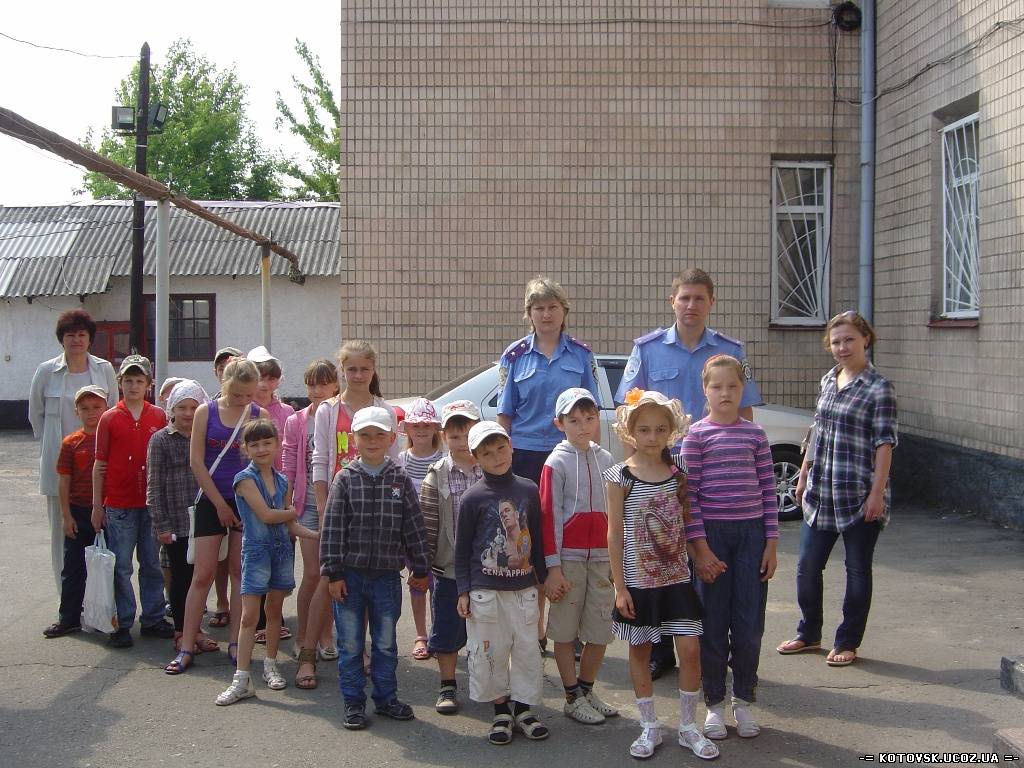 Екскурсія школярів до ЛВ на ст.Котовськ