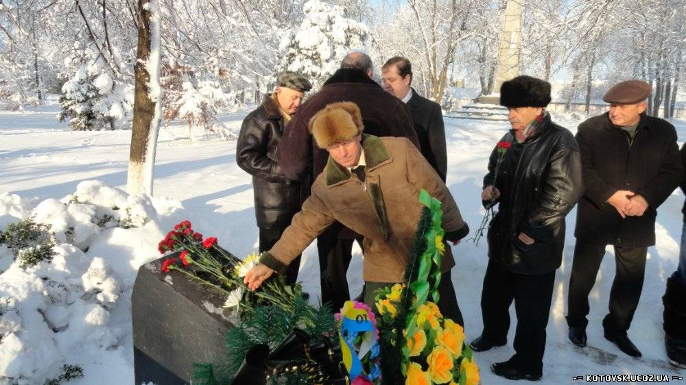 14 грудня котовчани вшанували ліквідаторів аварії на Чорнобильській АЕС. + ФОТО
