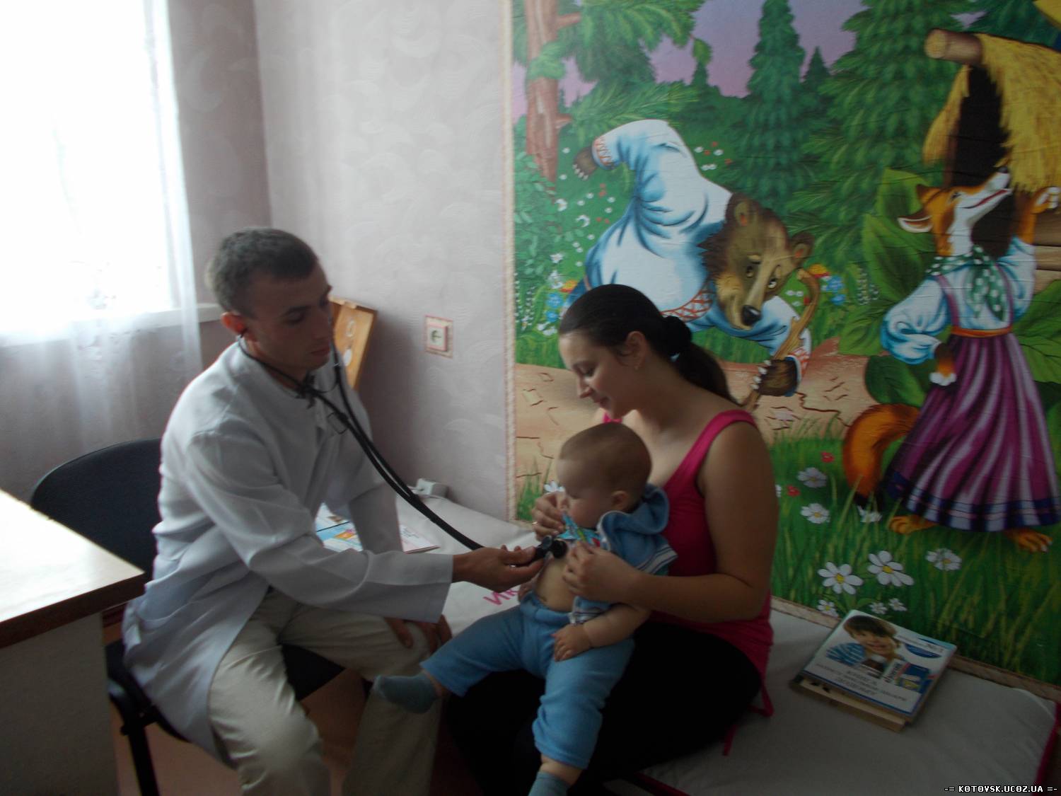Детский медосмотр в Котовске