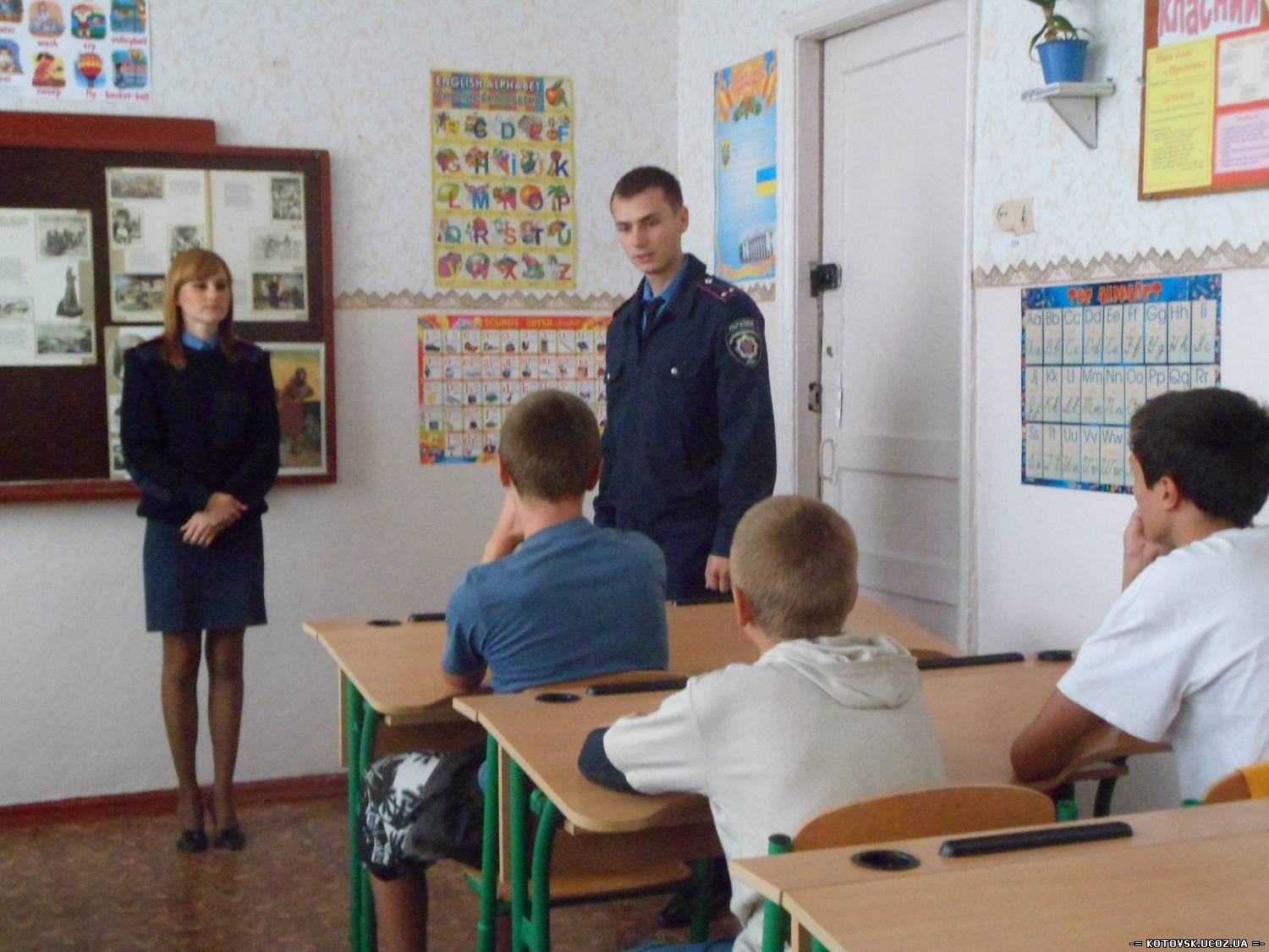 Котовські правоохоронці бажані гості в школі-інтернаті для дітей сиріт
