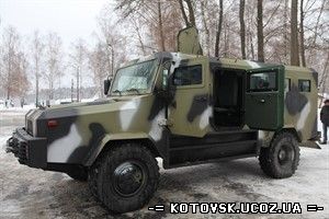 В украинской армии появятся автомобили Kozak